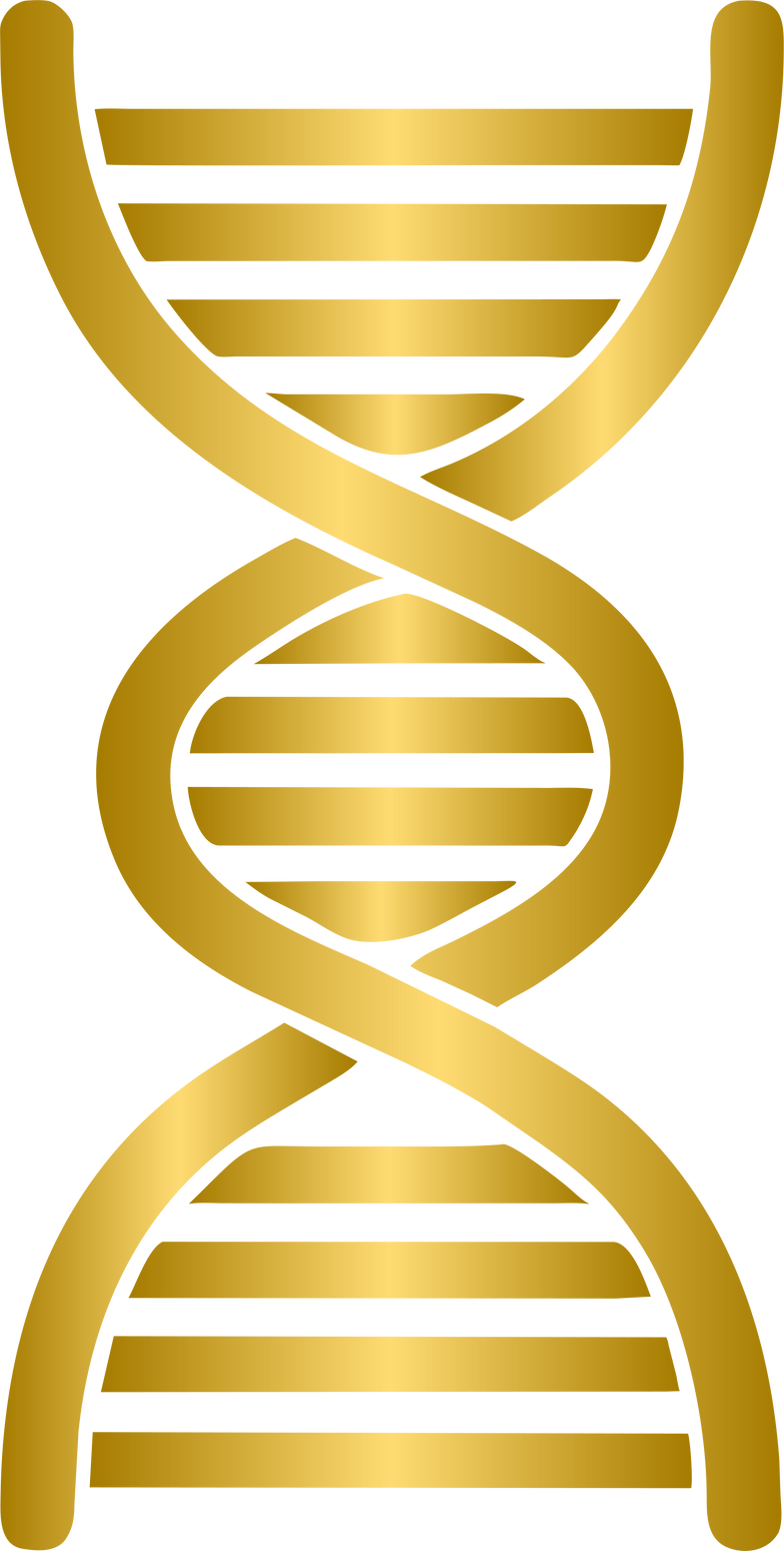 Gold dna icon