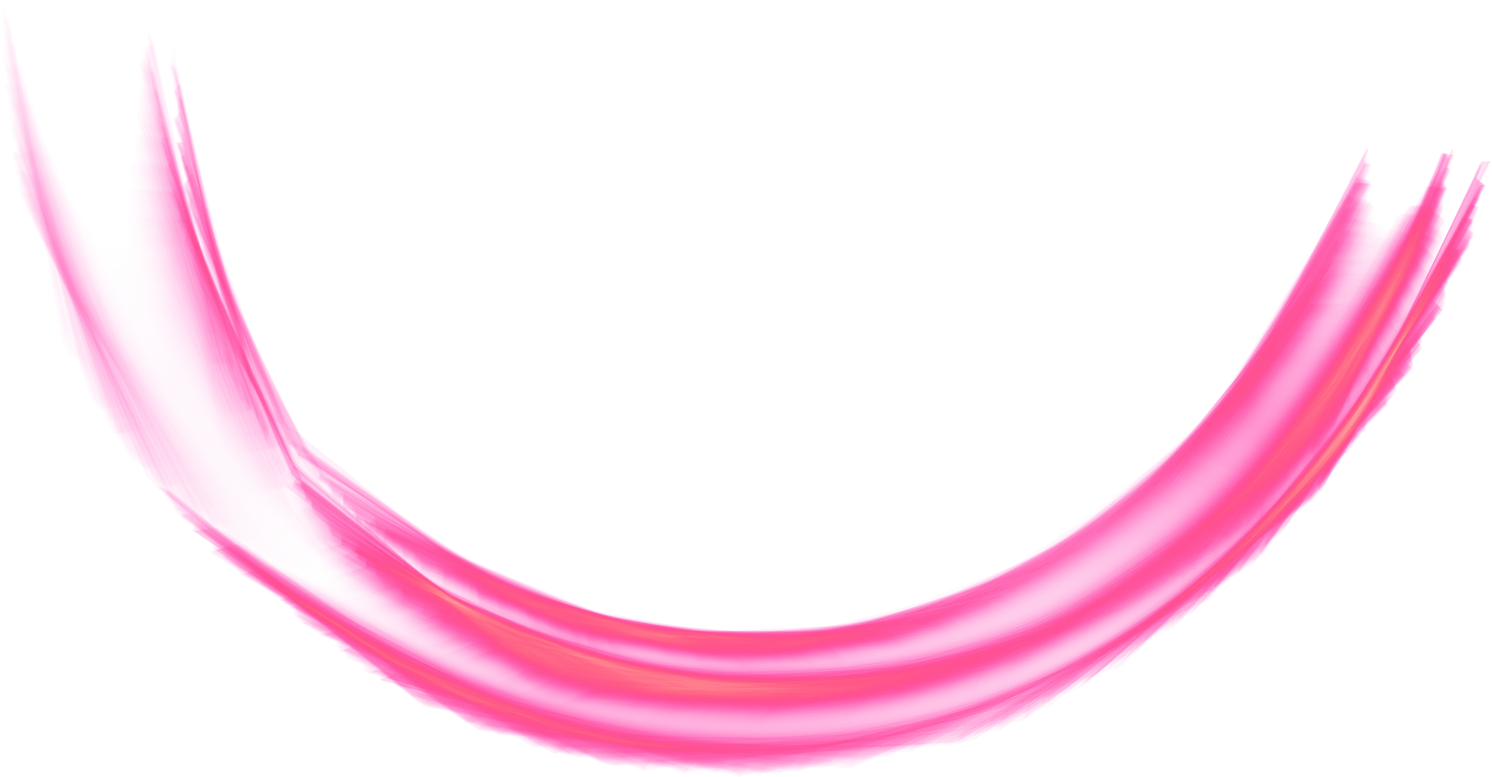 Pink Fire Curve Line